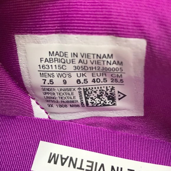 Converse Run Star OX Volt Storm Pink W AUTHENTIC - Picture 8 of 8